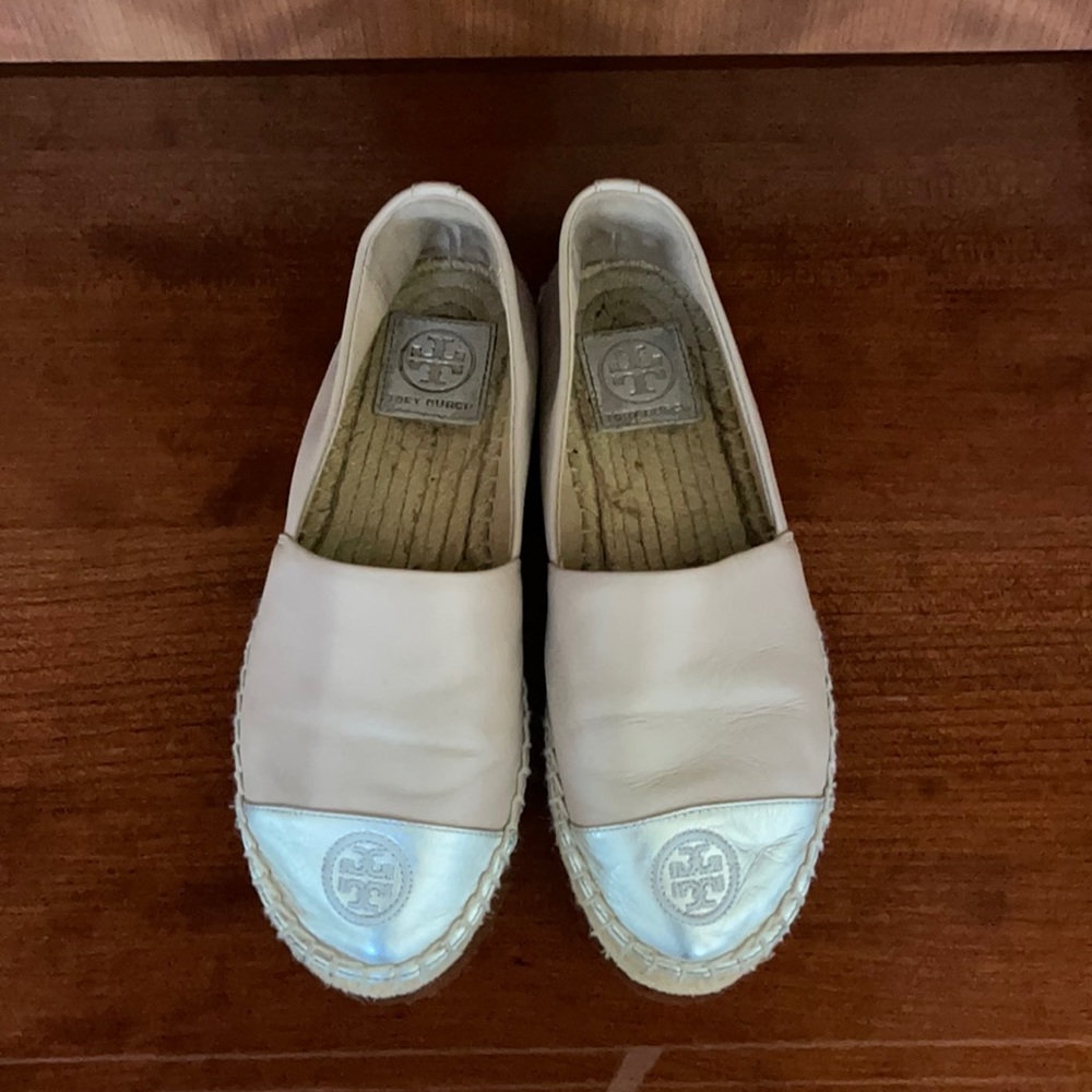 Tory Burch nude Espadrilles 6.5 - OFFER BEST PRICE